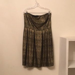 Ashley Stewart sleeveless cocktail dress